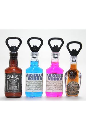 İkonik İçecek Şişesi Tasarımlı Magnetli Şişe Açacağı - Model 3