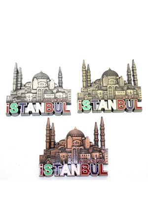 İstanbul Temalı Metal Magnet Model 6