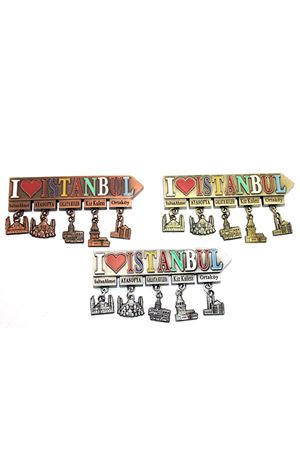 İstanbul Temalı Metal Magnet Model 7