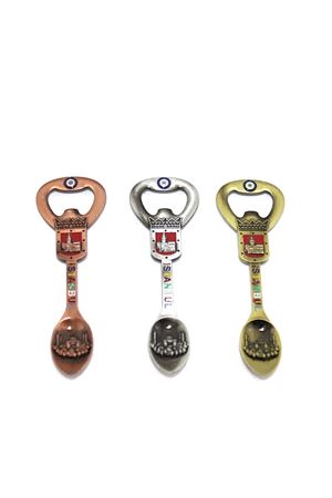 İstanbul Temalı Metal Magnet Ve Açacak Kaşık Tasarımlı