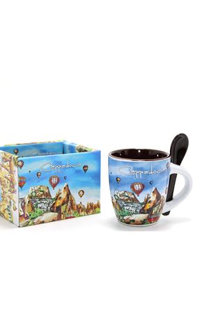 Kaşıklı Yöresel Kahve Fincanı Tekli Model 1