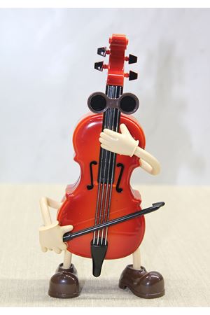 Keman Müzik Kutusu Eğlenceli Tasarım