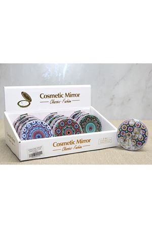 Mandala Desenli Hareketli Sulu El Aynası - Model 3