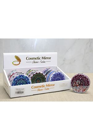 Mandala Desenli Hareketli Sulu El Aynası - Model 6