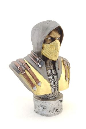 Polyester Scorpion Büst Küçük Boy