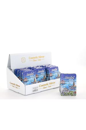 Taşlı İstanbul Tasarımı El Aynası İnce Model 7