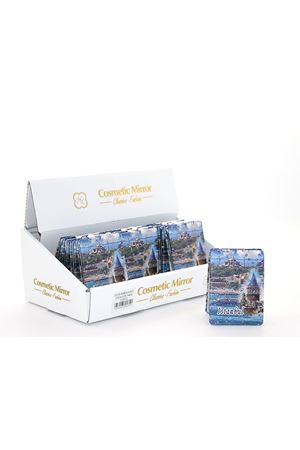 Taşlı İstanbul Tasarımı El Aynası İnce Model 10