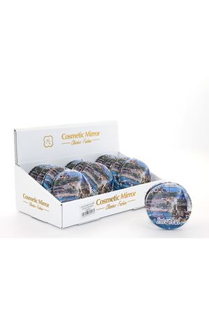 Taşlı İstanbul Tasarımı El Aynası Kalın Model 14