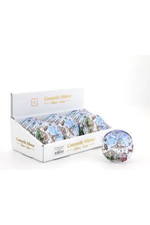 Taşlı İstanbul Tasarımı El Aynası Kalın Model 5