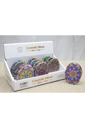 Taşlı El Aynası Oval İnce Model 3