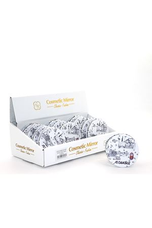 Taşlı İstanbul Tasarımı El Aynası İnce Model 23