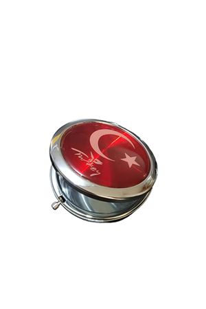 Türk Bayraklı El Aynası