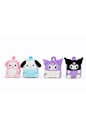 Peluş Kuromi My Melody ve Cinnamoroll Sırt Çantası