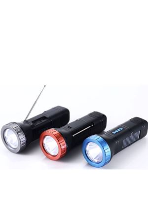 Güneş Enerjili Bluetooth Radyo Özellikli Kamp El Feneri