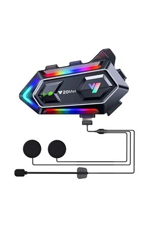 Y20 Max Kablosuz Motosiklet Kask Intercom