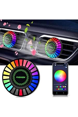 Araç İçi Koku Hazneli RGB Sese Duyarlı LED Işık