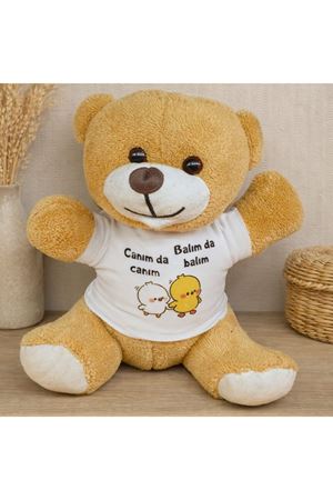 Canım da Canım Balım da Balım Tişörtlü Peluş Ayıcık