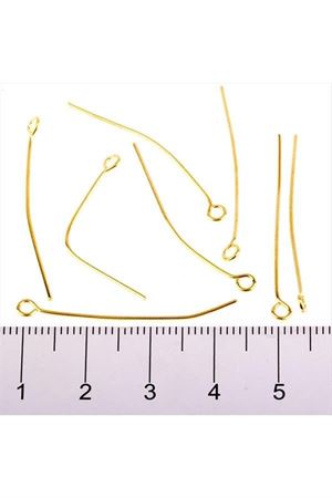 2,5 cm Halkalı Çivi 50 Gram - Sarı