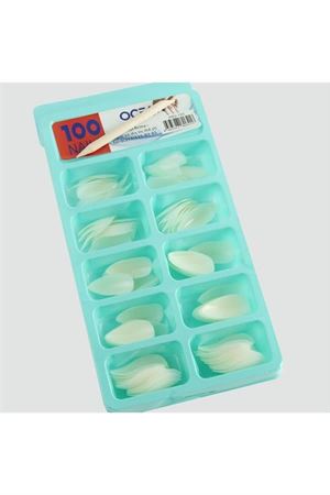 100 Adet Takma Tırnak - Beyaz