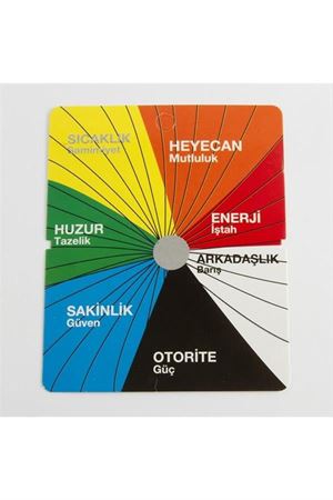Çakra Bileklik Kartı 200 Adet - Karışık Renk 1
