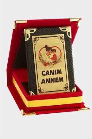 Canım Annem Plaketi - Kırmızı