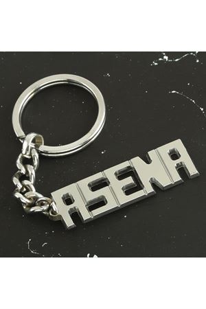 Asena İsimli Anahtarlık - Gümüş Rengi