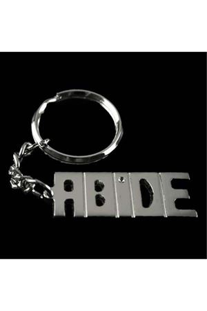 Abide İsimli Anahtarlık - Gümüş Rengi