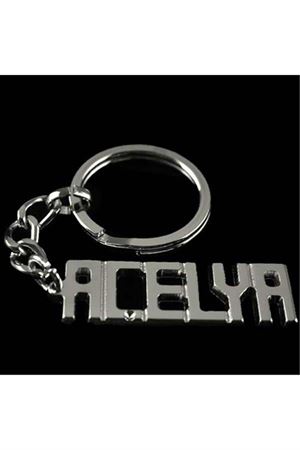 Açelya İsimli Anahtarlık - Gümüş Rengi