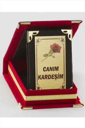 Canım Kardeşim Plaketi - Kırmızı