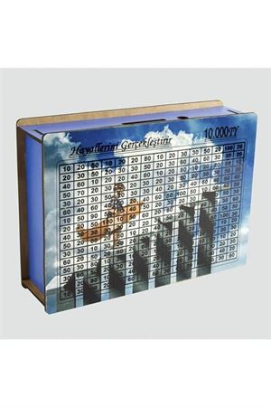 Parabox 10.000 Tl Kumbara Para Biriktirme Kutusu - Karışık Renk 1