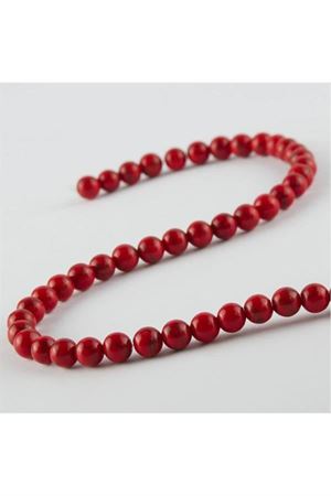 8 mm Ceyt Taşı - Kırmızı
