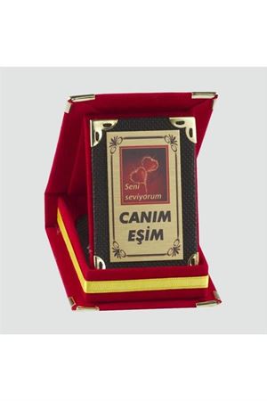 Canım Eşim Plaketi - Kırmızı
