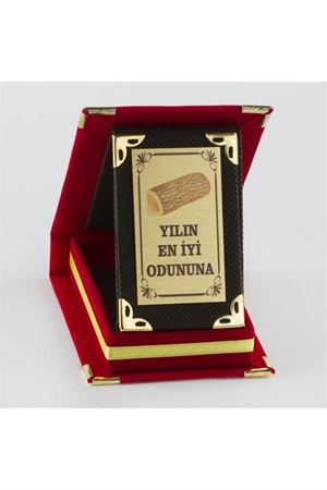 Yılın En İyi Odununa Plaketi - Kırmızı