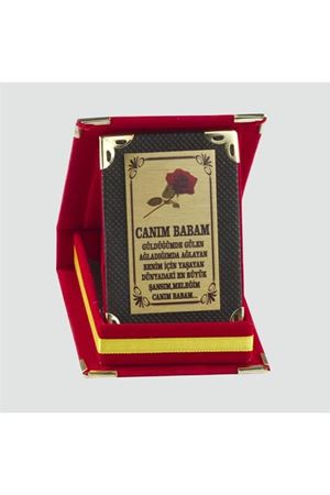 Canım Babam Plaketi - Kırmızı