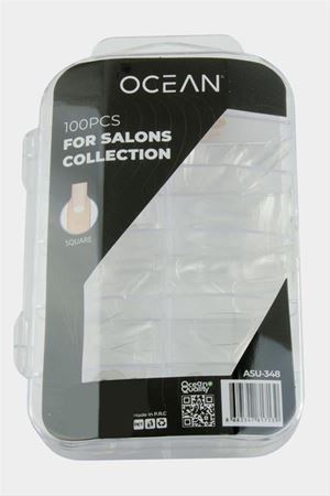 Ocean Takma Tırnak 100 Adet - Şeffaf