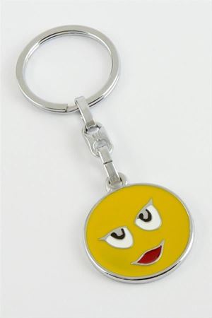 Emoji Metal Anahtarlık - Sarı