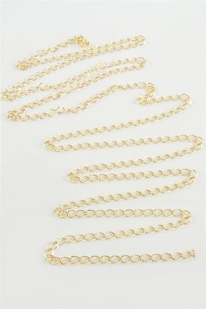 8 mm Uzatma Zinciri 1 metre - Sarı