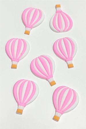 Balon Silikonlu Figür 1 Adet - Pembe