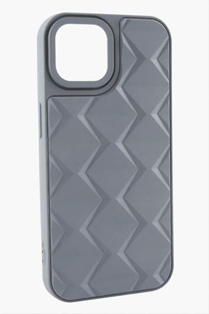 iPhone 12 Pro Prizma Desenli Lüx Liza Kılıf - Gri