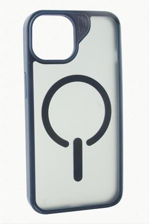 iPhone 16 Pro Max Lüx Magsaff Kapak Kılıf - Mavi