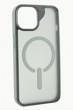 iPhone 11 6.1 Lüx Magsaff Kapak Kılıf - Gri