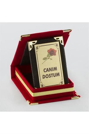 Canım Dostum Plaketi - Kırmızı