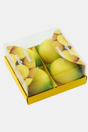 Limon Mum 4 Adet - Sarı