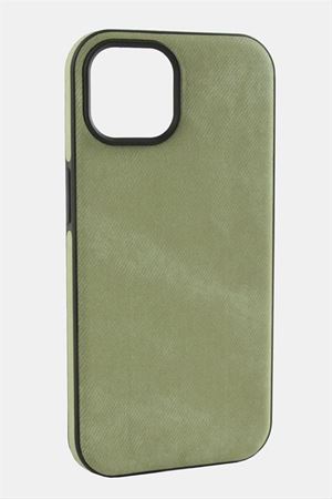 iPhone 14 Pro Max Nubuk Lüx Velvet Silikon Kılıf - Su Yeşili