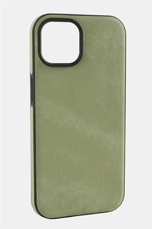 iPhone 12/12 Pro Nubuk Lüx Velvet Silikon Kılıf - Gri
