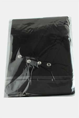 Çıtçıtlı Fular Şal - Siyah
