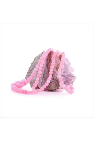 4 mm Pembe Kuars Taşı - Pembe