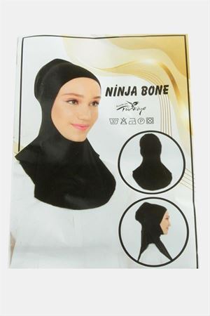 Boyunluklu Geçmeli Ninja Bone - Krem