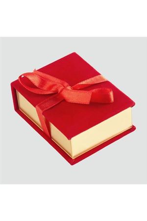 Kurdale Kadife Ahşap Lüx Set Kolye Kutusu - Lacivert