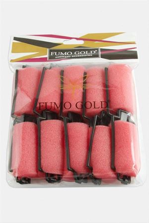 Bugidi Saç Şekillendirici 10 Adet Sünger Set - Pembe